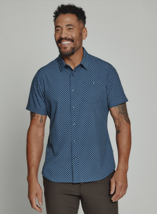 7 Diamonds Weston Short Sleeve Shirt
