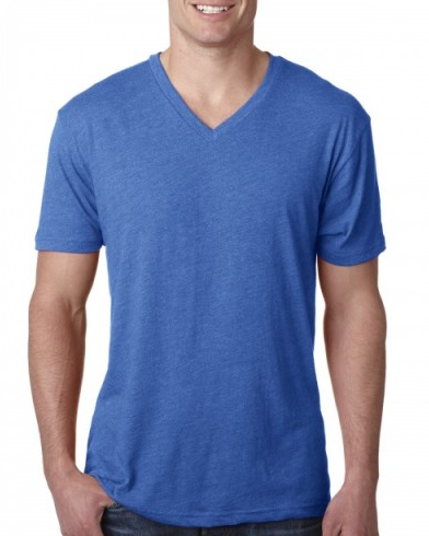 Next Level Tri-Blend T-Shirt mit V-Ausschnitt