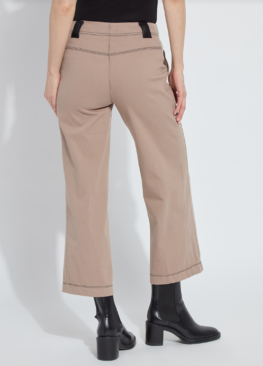 Lysse Valerie Wide Leg Crop Denim Pant