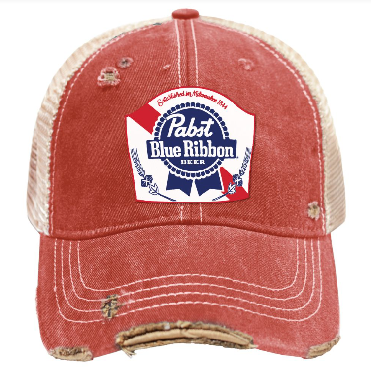 Retro Brand Distressed Vintage Tea Washed PBR Hat