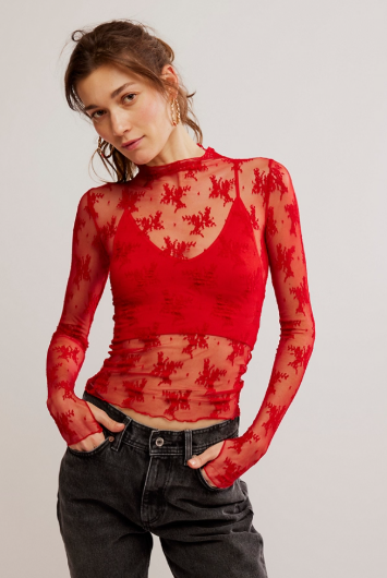 Free People Lady Lux Layering-Top