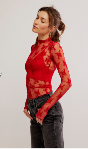Free People Lady Lux Layering-Top