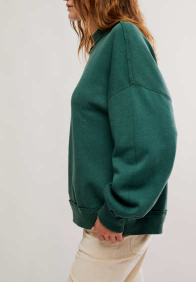 Free People Palm Springs Turtle Sweatshirt