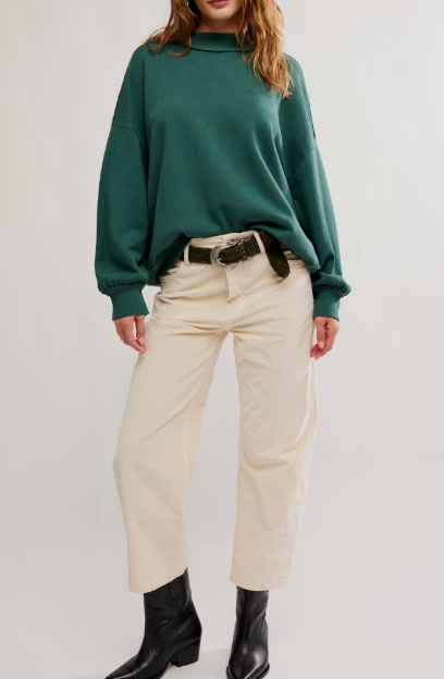 Free People Palm Springs Turtle Sweatshirt