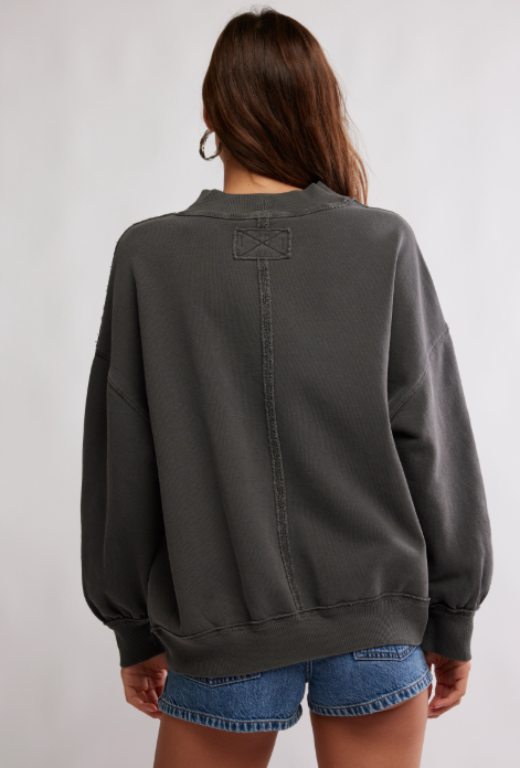 Free People Palm Springs Turtle Sweatshirt