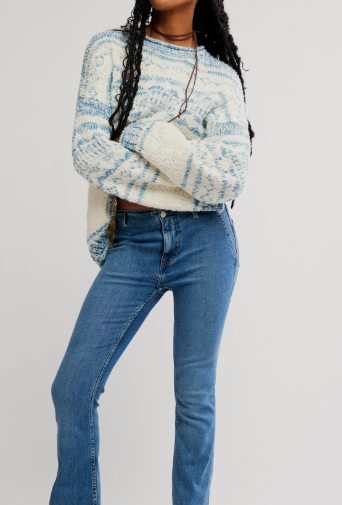 Free People Dani Pattern Sweater