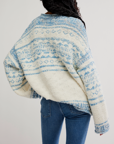 Free People Dani Pattern Sweater