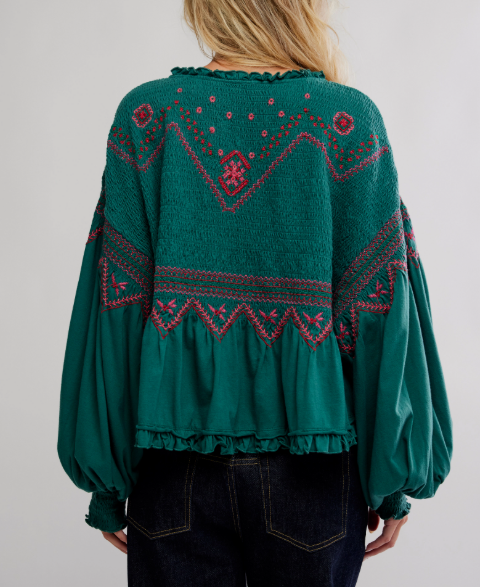 Free People Holly Knit Top