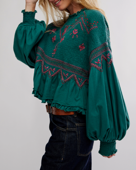 Free People Holly Knit Top