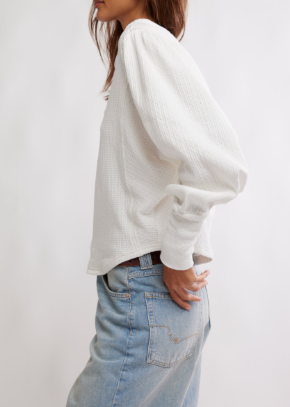 Free People Quinn Knit Top