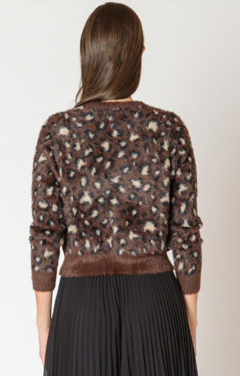 Black Tape Soft Touch Pattern Cardigan