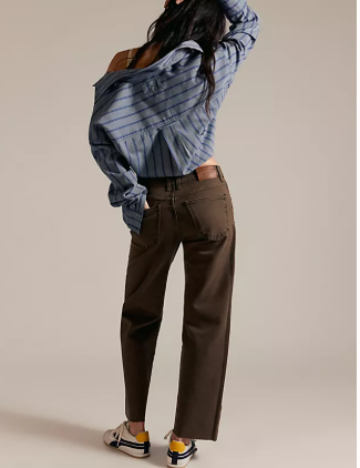 Free People x We The Free  Risk Taker Mid-Rise Jeans