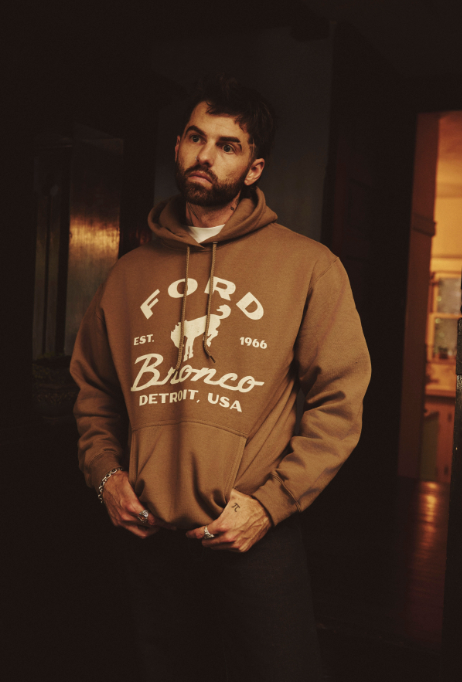 American Needle Friday Fleece Bronco Hoodie