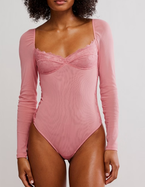 Free People Suddenly Fine Bodysuit