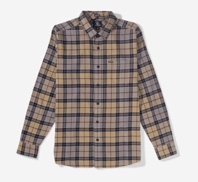 Volcom Caden Plaid Long Sleeve Shirt