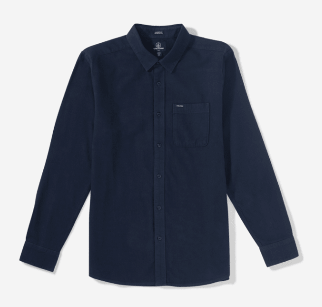 Volcom Caden Solid Long Sleeve Shirt