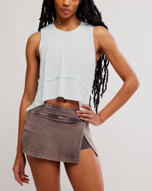 Free People Movement Hot Shot Mini Skort