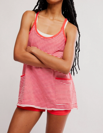 Free People Movement Hot Shot Mini Printed Dress
