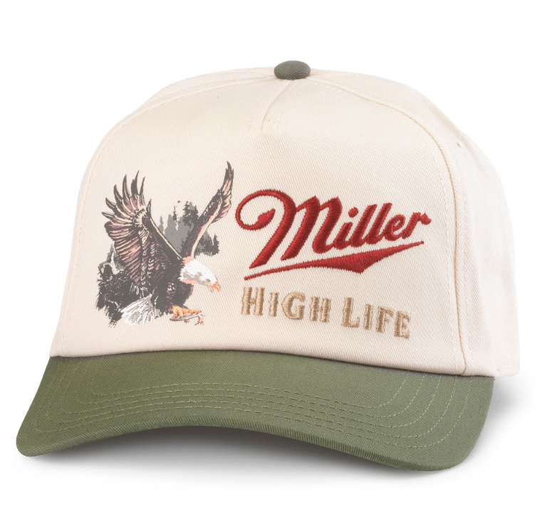 American Needle Roscoe Miller High Life Eagle Hat