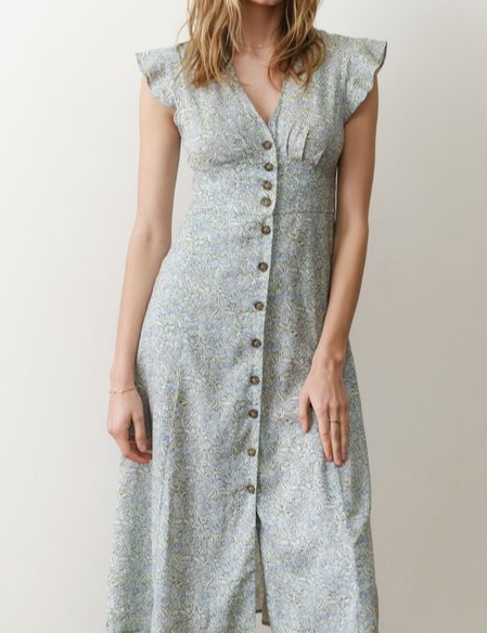 Marine Layer Camila Midi Dress