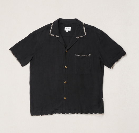 Rhythm Relaxed Whip Stitch Short Sleeve Shirt
