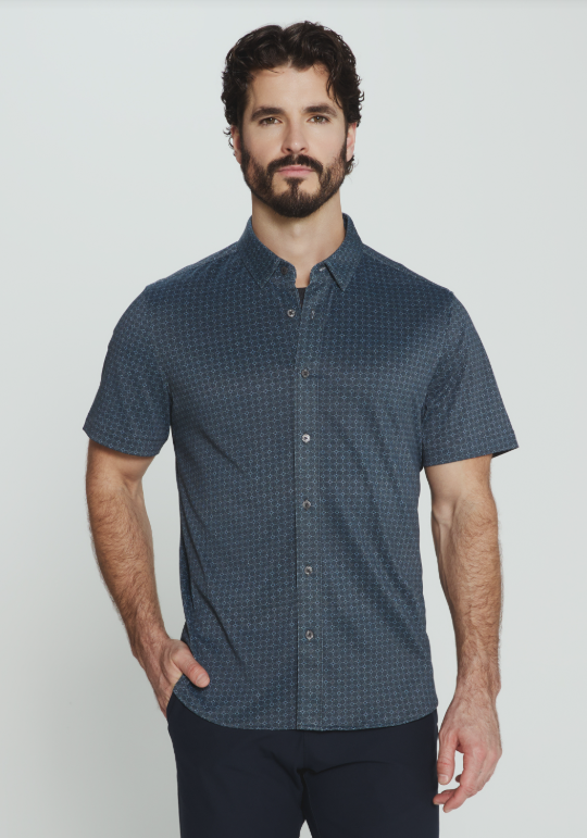 7 Diamonds Landen Short Sleeve Shirt