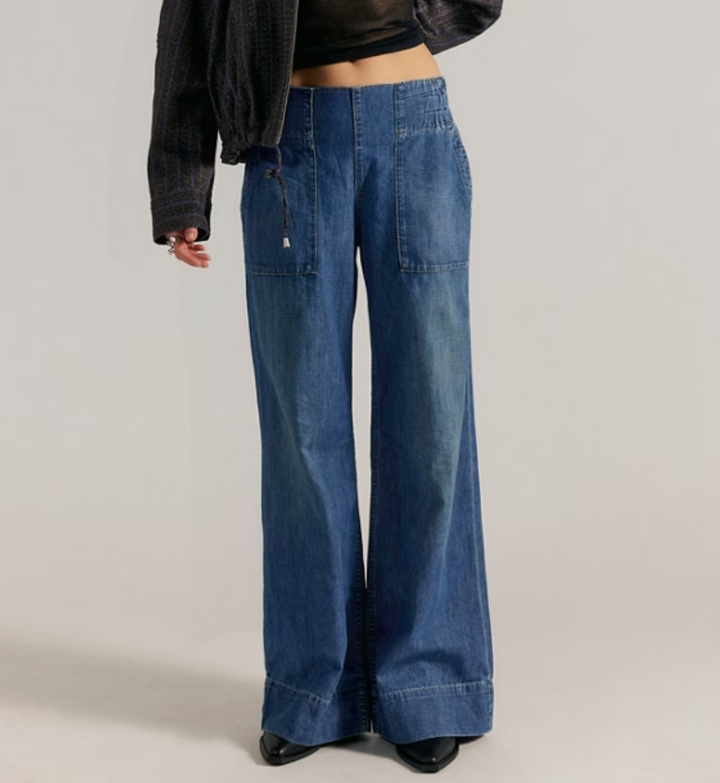 Free People Breezy Denim Pull On