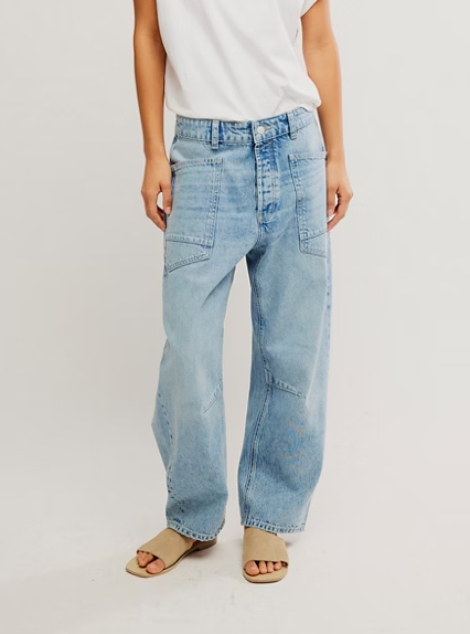 Free People Minimalist Moxie Boyfriend Jean