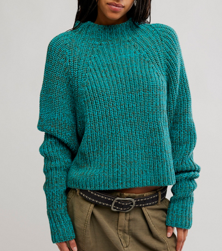 Free People Low Tide Pullover Sweater
