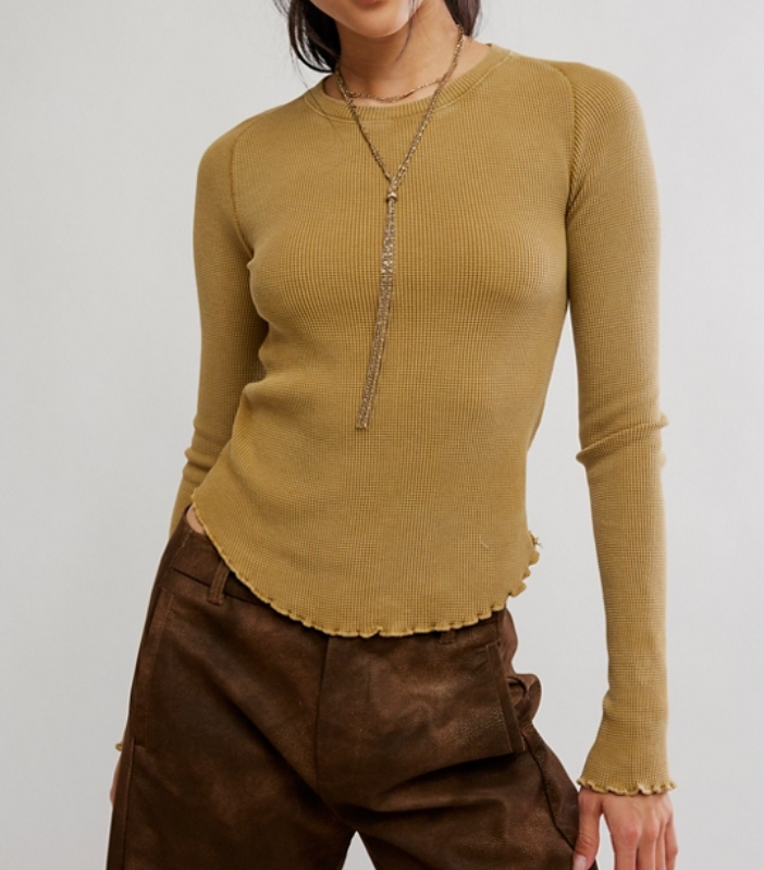 Free People Easy Does It Tee