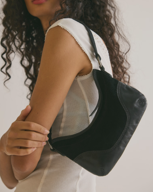 Free People Sindy Leather Shoulder Bag
