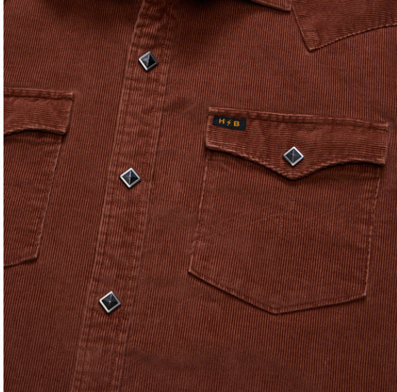 Howler Brothers Banning Corduroy Snapshirt