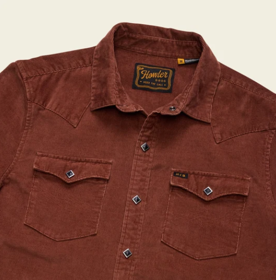 Howler Brothers Banning Corduroy Snapshirt