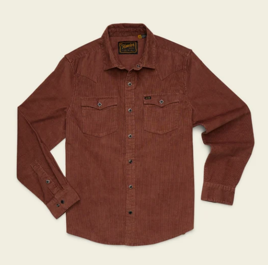Howler Brothers Banning Corduroy Snapshirt