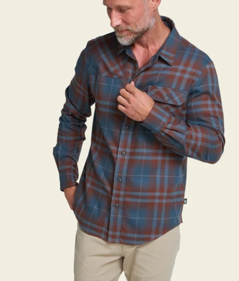 Howler Brothers Harker's Flannel Kempton Plaid