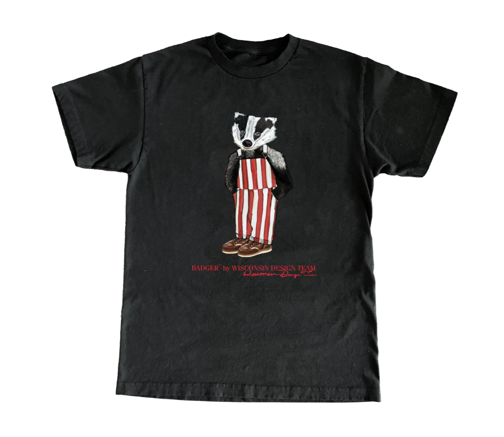 Wisconsin Design Team Badger Bear T2 Tee