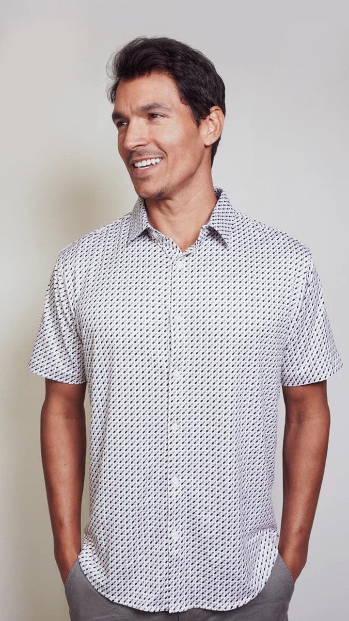 Fundamental Coast Seaside SS Print Polo