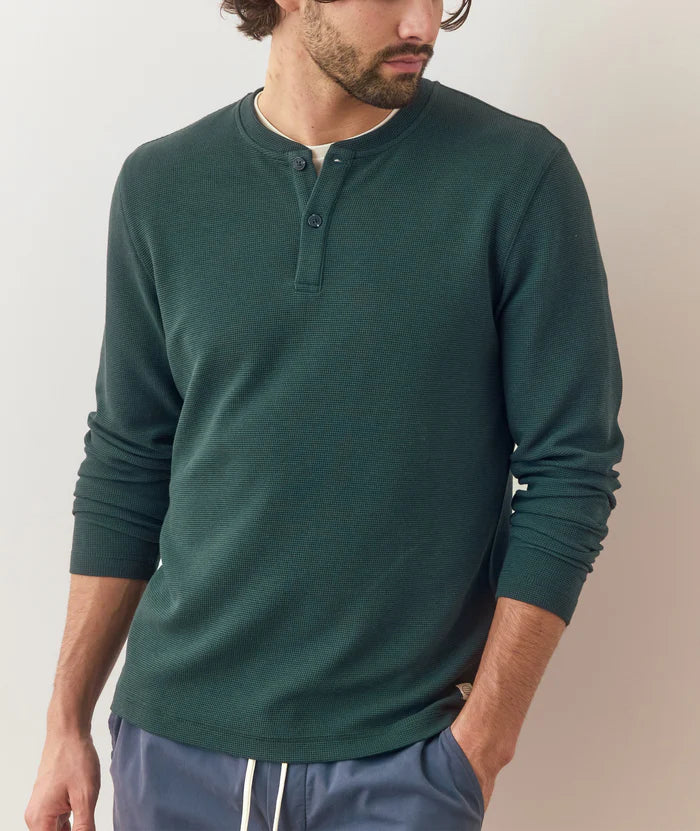 Marine Layer Sport Waffle 2.0 Henley