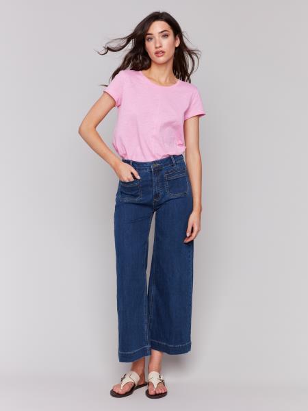 Charlie B Patch Pocket Pant