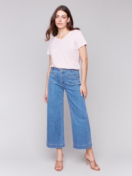 Charlie B Patch Pocket Pant