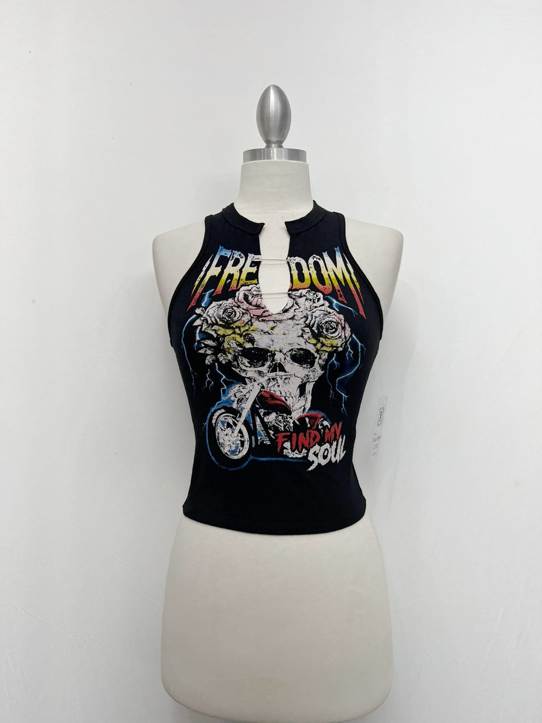 G Mini Freedom Rider Sleeveless Cotton Top