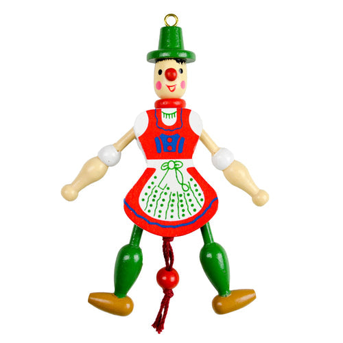 Dale's Exclusive German Girl Jumping Jack Toy