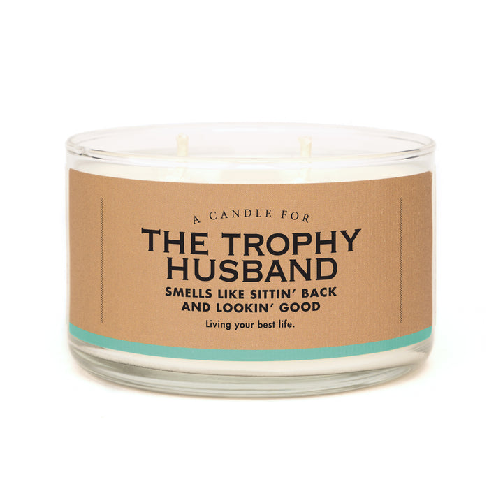 Whiskey River Soap A Candle For The Trophy Husband