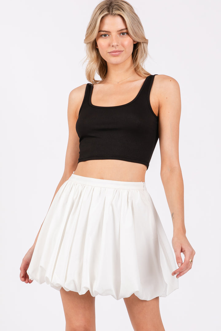 The Vintage Shop Poly Span Ballon Skirt