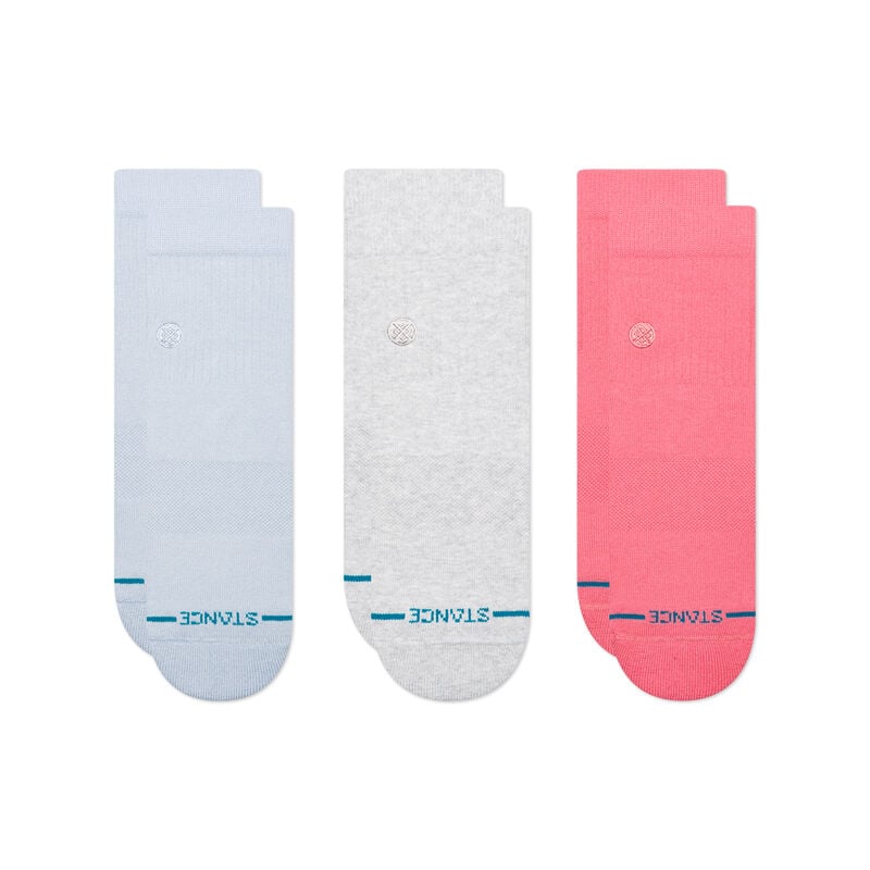 Stance Icon Quarter 3 Pack Socks