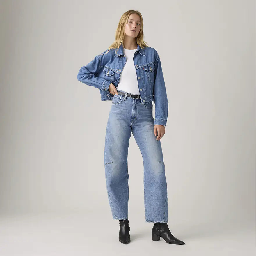Levis Cinch Barrel Let Love In Jeans