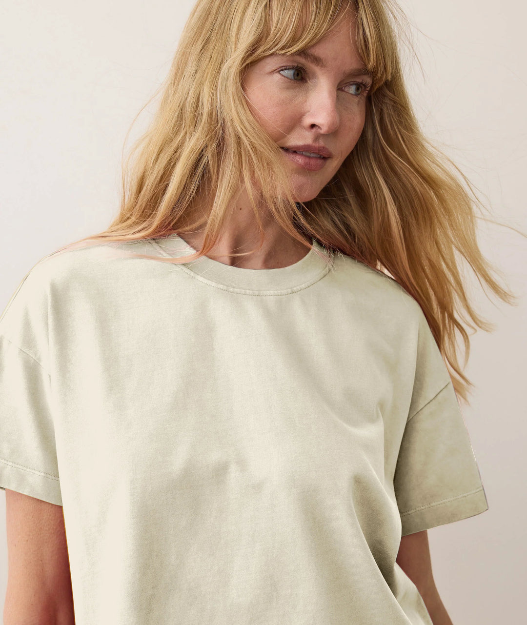 Marine Layer Luxe Jersey Crew Tee