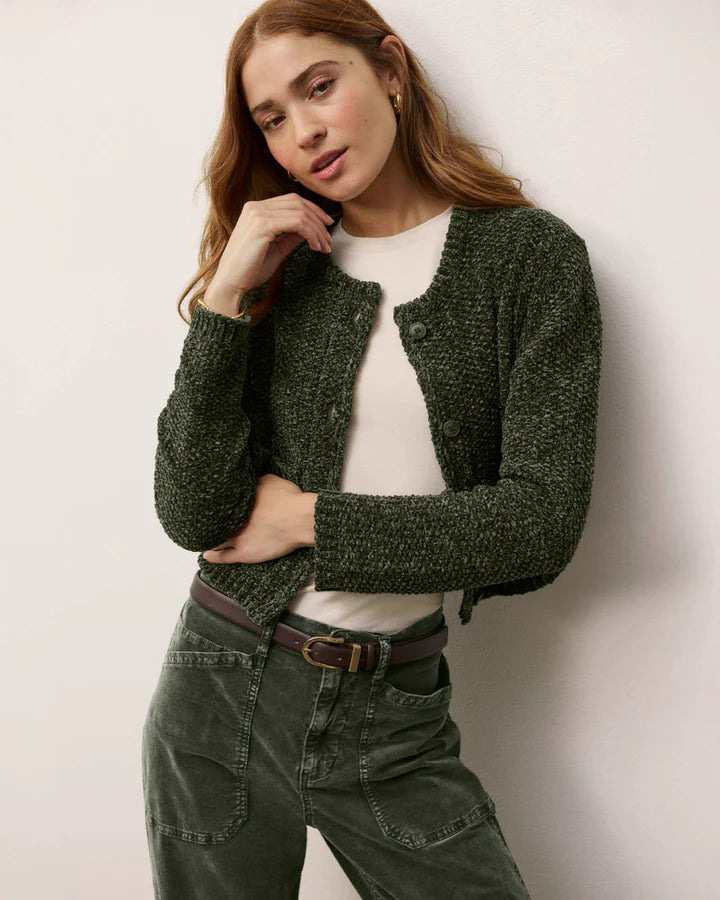 Splendid Andrea Cropped Cardigan
