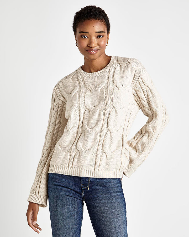 Splendid Esra Cable Sweater