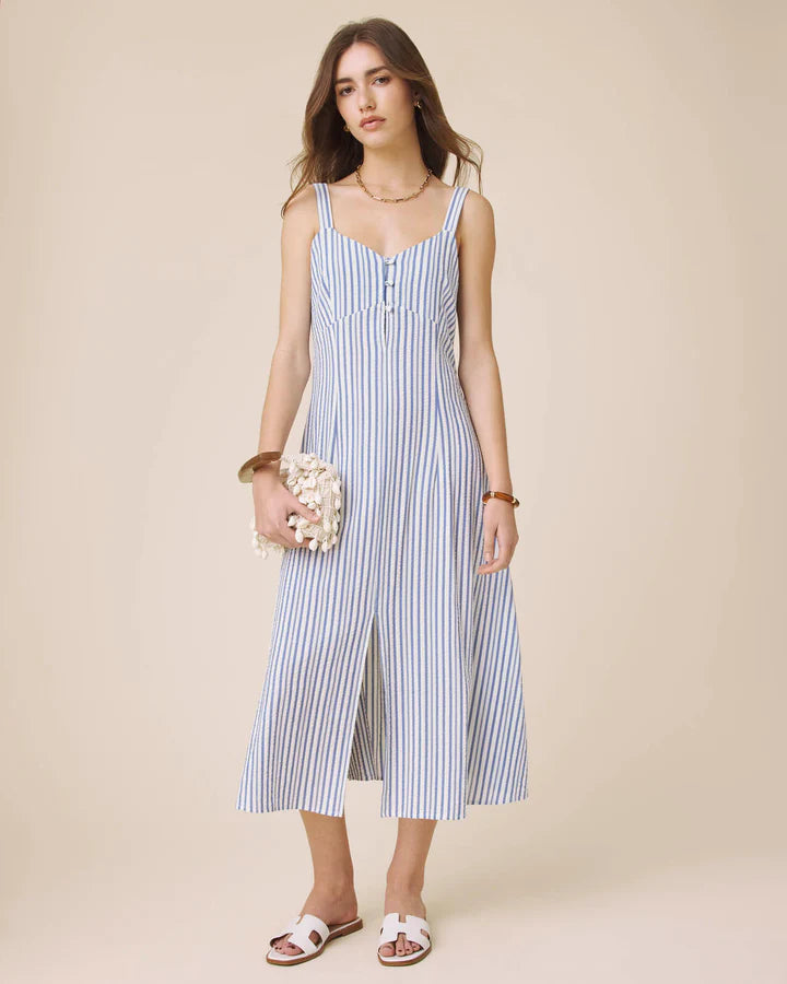 Splendid Madelyn Stripe Midi Dress
